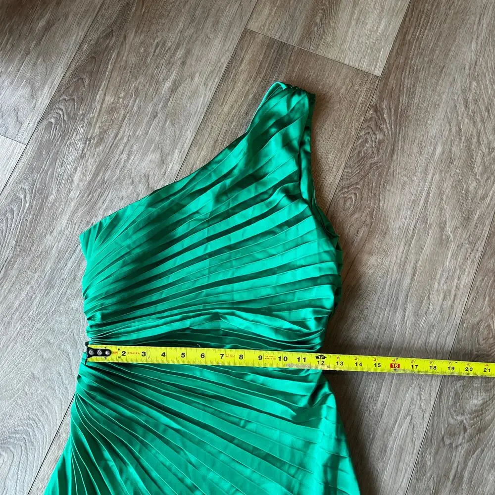 DELFI COLLECTIVE Women's Leah Dress Size M In Green - Picture 9 of 11